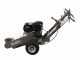 BlackStone SG 420 L - Rogneuse de souches - Moteur Loncin de 420 cm3 - Disque de coupe avec 8 marteaux en carbure de tungst&egrave;ne