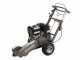 BlackStone SG 420 B&amp;S - Rogneuse  de souches - Moteur B&amp;S XR2100 420 cm3 - Disque de coupe avec 8 marteaux en carbure de tungst&egrave;ne