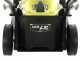 Tondeuse &eacute;lectrique &agrave; batterie RYOBI RY18LM37A-140 - 18V - 4Ah - bac de 45 l - Coupe de 37 cm