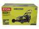 Ryobi RY18LMX40C-240 - Tondeuse &agrave; gazon sans fil - 2x18V/4Ah - Coupe 40 cm