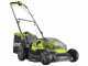 Tondeuse &eacute;lectrique &agrave; batterie RYOBI RY18LMX37A-150 - 18V - 5Ah - bac de 45 l -coupe de 37 cm