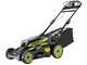 Ryobi RY36LMX51A-160 - Tondeuse &agrave; gazon tract&eacute;e &agrave; batterie - MAX POWER 36V/6Ah - Coupe 51 cm
