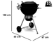 Weber Master Touch Premium E-5770 BLK - Barbecue &agrave; charbon