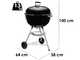 Weber Bar-B-Kettle - Barbecue &agrave; charbon - Diam&egrave;tre de la grille de 57&nbsp;cm