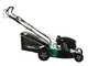 GreenBay GB-LM 51 H - Tondeuse thermique &agrave; gazon tract&eacute;e - 4 en 1  - Moteur Honda GCVx170 - Coupe 51 cm
