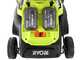 Ryobi Hybrid RY18LMH37A-225 - Tondeuse &agrave; gazon &agrave; batterie - 2x36V/2,5Ah - Coupe de 37&nbsp;cm