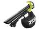 RYOBI OBV18 - Souffleur aspirateur et broyeur &agrave; batterie 18 V 4 Ah