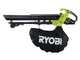 RYOBI OBV18 - Souffleur aspirateur et broyeur &agrave; batterie 18 V 4 Ah