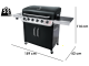 Char-Broil Convective 640B XL - Barbecue &agrave; gaz