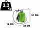 Pulv&eacute;risateur &agrave; batterie &agrave; dos Verdemax FUTURA 12 L batterie au lithium 12V 2.5Ah