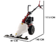 Eurosystems P55 - Motofaucheuse multifonction bilame  - Loncin 196 OHV