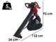 Einhell GE-CL 36/230 Li E - Souffleur aspirateur &agrave; batterie - SANS BATTERIE NI CHARGEUR