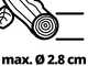 Einhell GE-LS 18 Li - S&eacute;cateur de taille &agrave; batterie - 18V 2.5Ah - Diam&egrave;tre de coupe 28 mm