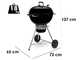 Weber Master Touch GBS E-5750 BLK - Barbecue &agrave; charbon