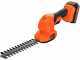 Black &amp; Decker B&amp;DBCSS18D1W - Cisaille &agrave; gazon et &agrave; haies &agrave; batterie - 18V 2Ah