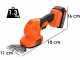 Black &amp; Decker B&amp;DBCSS18D1W - Cisaille &agrave; gazon et &agrave; haies &agrave; batterie - 18V 2Ah