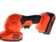 Black &amp; Decker B&amp;DBCSS18D1W - Cisaille &agrave; gazon et &agrave; haies &agrave; batterie 18V 2Ah + une batterie 18V 2Ah offerte