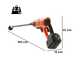Pistolet &agrave; batterie Black &amp; Decker BCPC18D1 + une batterie 18V 2Ah offerte - buses 5 en 1