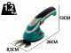 Cisaille &agrave; gazon &agrave; batterie integr&eacute;e - Bosch ISIO3 - 3.6V 1.5Ah