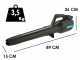 Souffleur &agrave; feuilles Gardena PowerJet 18V P4A - 18V - SANS BATTERIE NI CHARGEUR
