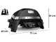 Barbecue &eacute;lectrique Weber Pulse 2000- Surface de cuisson 49x39 cm