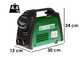 Poste &agrave; souder inverter &agrave; &eacute;lectrode &agrave; courant continu GREENBAY GB-WM 200J - 200A - avec Kit MMA