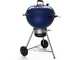 Barbecue &agrave; charbon Weber Master Touch GBS C-5750 Deep Ocean Blue - Diam&egrave;tre grille 57 cm