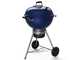 Barbecue &agrave; charbon Weber Master Touch GBS C-5750 Deep Ocean Blue - Diam&egrave;tre grille 57 cm