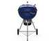 Barbecue &agrave; charbon Weber Master Touch GBS C-5750 Deep Ocean Blue - Diam&egrave;tre grille 57 cm