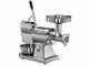 Fimar TC12AT - Hachoir &agrave; viande &eacute;lectrique avec r&acirc;pe int&eacute;gr&eacute;e - 230 V - 1 CV - Groupe de hachage en aluminium - Sans inverseur de marche