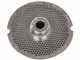 Fili&egrave;re pour hachoir &agrave; viande N.22 - trous de &Oslash; 2 mm - diam&egrave;tre fili&egrave;re 82 mm