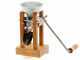 Eschenfelder 1200 aluminium 150g - Floconneuse manuelle avec rouleaux en acier inoxydable