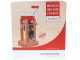 Eschenfelder Novia nr120 aluminium rouge 150g - Floconneuse manuelle avec rouleaux en acier inoxydable