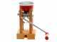 Eschenfelder Novia nr120 aluminium rouge 150g - Floconneuse manuelle avec rouleaux en acier inoxydable
