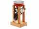 Eschenfelder Novia nr120 aluminium rouge 150g - Floconneuse manuelle avec rouleaux en acier inoxydable