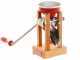 Floconneuse &agrave; entonnoir manuelle en aluminium rouge Eschenfelder Novia avec des rouleaux en acier inoxydable