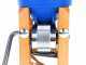 Floconneuse manuelle Eschenfelder Novia nb1200 en aluminium bleu avec rouleaux en acier inoxydable