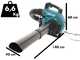 Makita DUB363 - Souffleur aspirateur &agrave; feuilles sans fil - SANS BATTERIE NI CHARGEUR