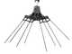 Zanon Karbonium PRO AL 300 - Peigne vibreur &eacute;lectrique &agrave; batterie dorsale 50.4V 16Ah - Perche t&eacute;lescopique 210/340 cm