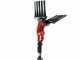 Peigne vibreur &eacute;lectrique &agrave; batterie Zanon Olivar Electric AL 300 de 191/316 cm - Perche t&eacute;lescopique en aluminium
