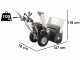 BlackStone B-ST 71 LWE - Fraise &agrave; neige thermique - Loncin G250F(D)S