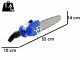 &Eacute;lagueuse pneumatique Paterlini Jack PA 10'' 1/4 carving - Configuration pour perche t&eacute;lescopique