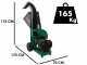 Premium Line BIGCH420 - Broyeur de branches thermique - Moteur Loncin G420F - D&eacute;marrage &eacute;lectrique