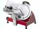 Berkel Red Line 250 Rouge - Trancheuse avec lame en acier chrom&eacute; de 250 mm - CE professionnelle