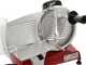 Berkel Red Line 250 Rouge - Trancheuse avec lame en acier chrom&eacute; de 250 mm - CE professionnelle