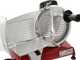 Berkel Red Line 250 Rouge - Trancheuse avec lame en acier chrom&eacute; de 250 mm - CE professionnelle