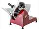 Berkel Red Line 250 Rouge - Trancheuse avec lame en acier chrom&eacute; de 250 mm - CE professionnelle