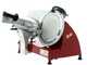 Berkel Red Line 250 Rouge - Trancheuse avec lame en acier chrom&eacute; de 250 mm - CE professionnelle