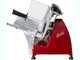 Berkel Red Line 250 Rouge - Trancheuse avec lame en acier chrom&eacute; de 250 mm