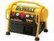 Compresseur d'air &eacute;lectrique compact portatif DEWALT DPC6MRC-QS - moteur de 1.5 CV - cuve de 6 lt